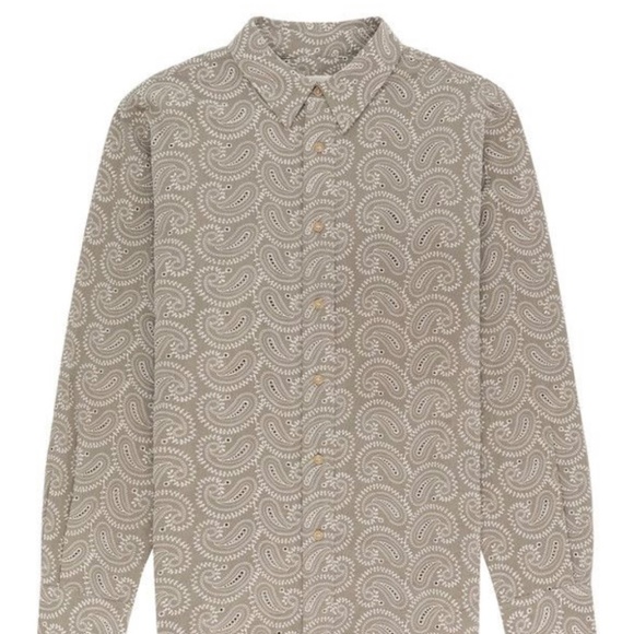 Aimé Leon Dore Paisley Embroidered Shirt - Picture 1 of 4